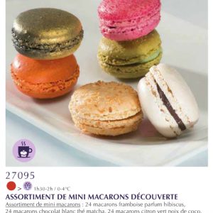 27095 ASSORTIMENT DE MINI MACARONS DECOUVERTE