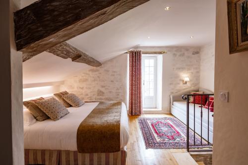 La chambre en mezzanine