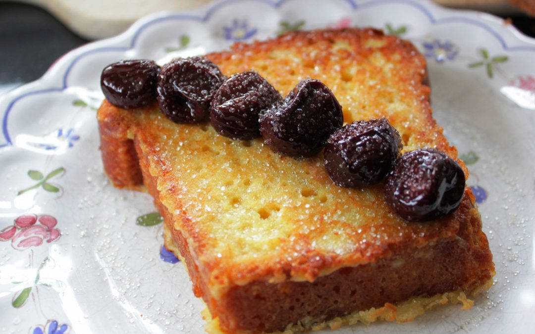 Brioche perdue aux cerises