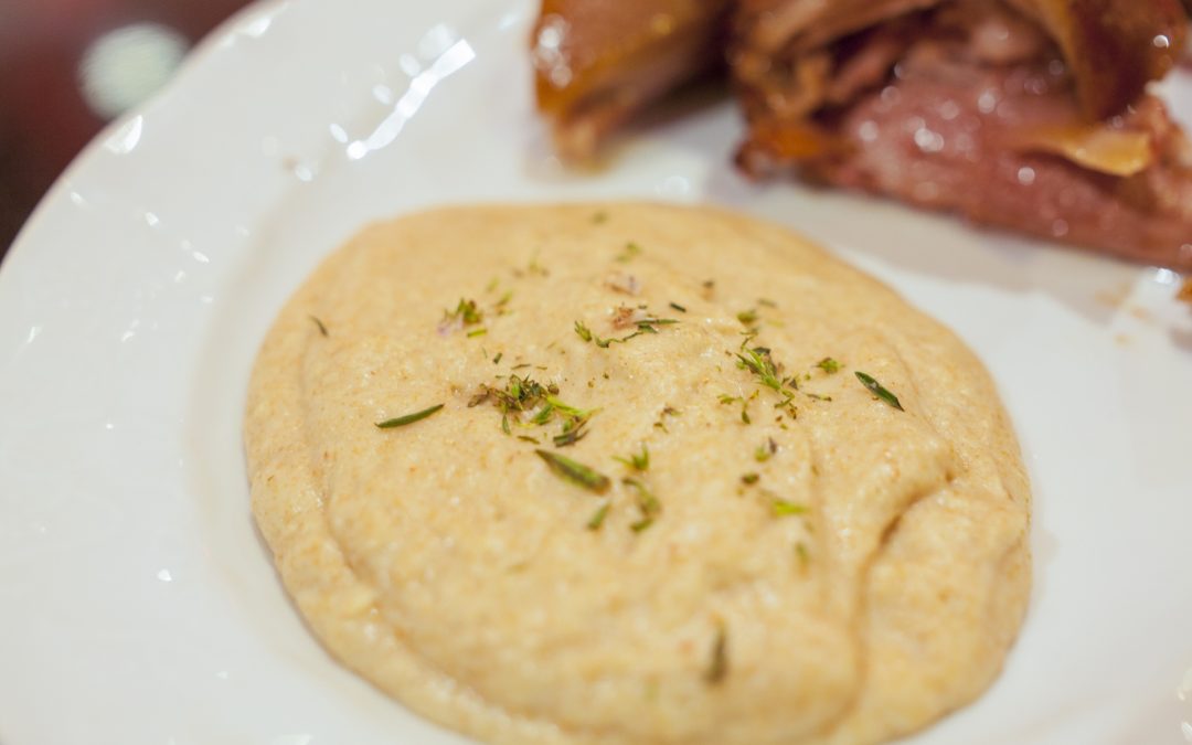 Recette de la Polenta à la fleur de son de blé truffier