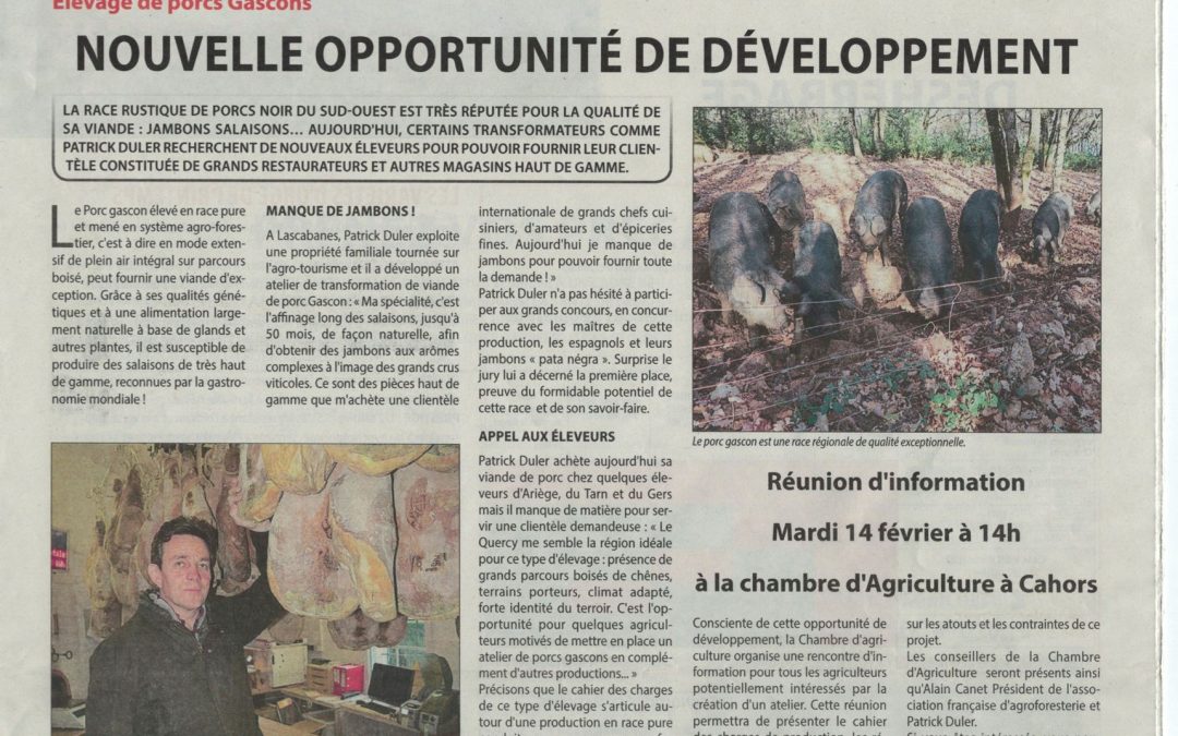 Nouvelle Opportunité de Développement