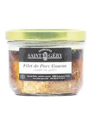 Filet de Porc Gascon confit en gelée