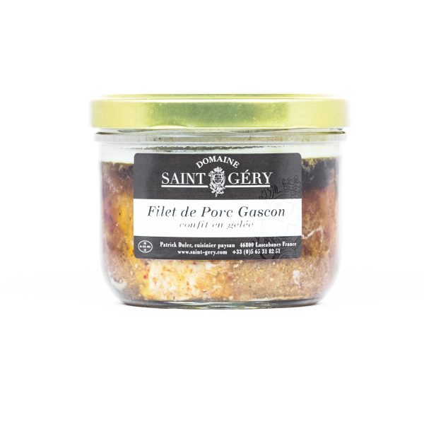 Filet de Porc Gascon confit en gelée