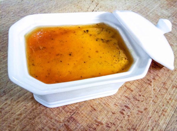 Foie gras mi-cuit au Sauternes