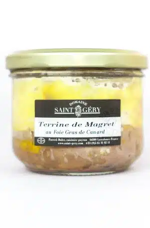 Terrine de magret au foie gras de canard