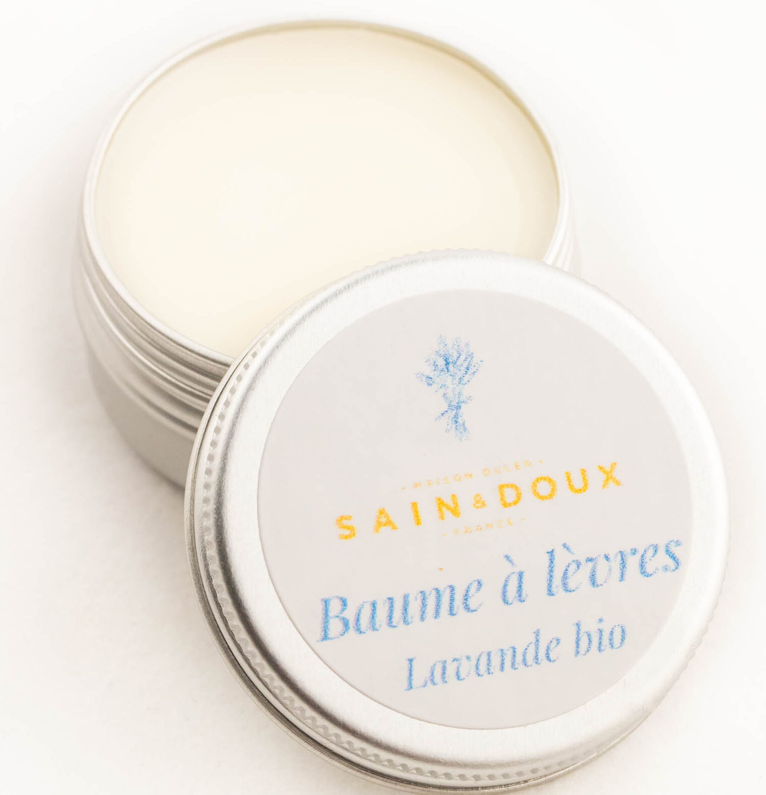 Baume à lèvres à la Lavande bio Sain & Doux – Image 2