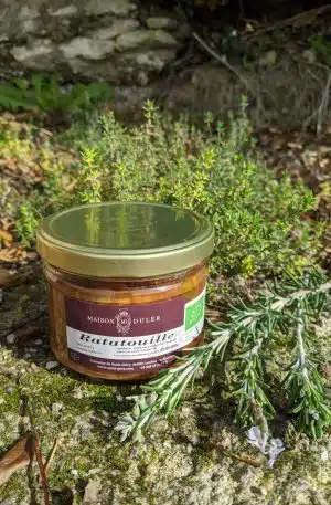 Ratatouille bio du domaine