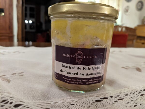 Marbré de foie gras au Sauternes – Image 2