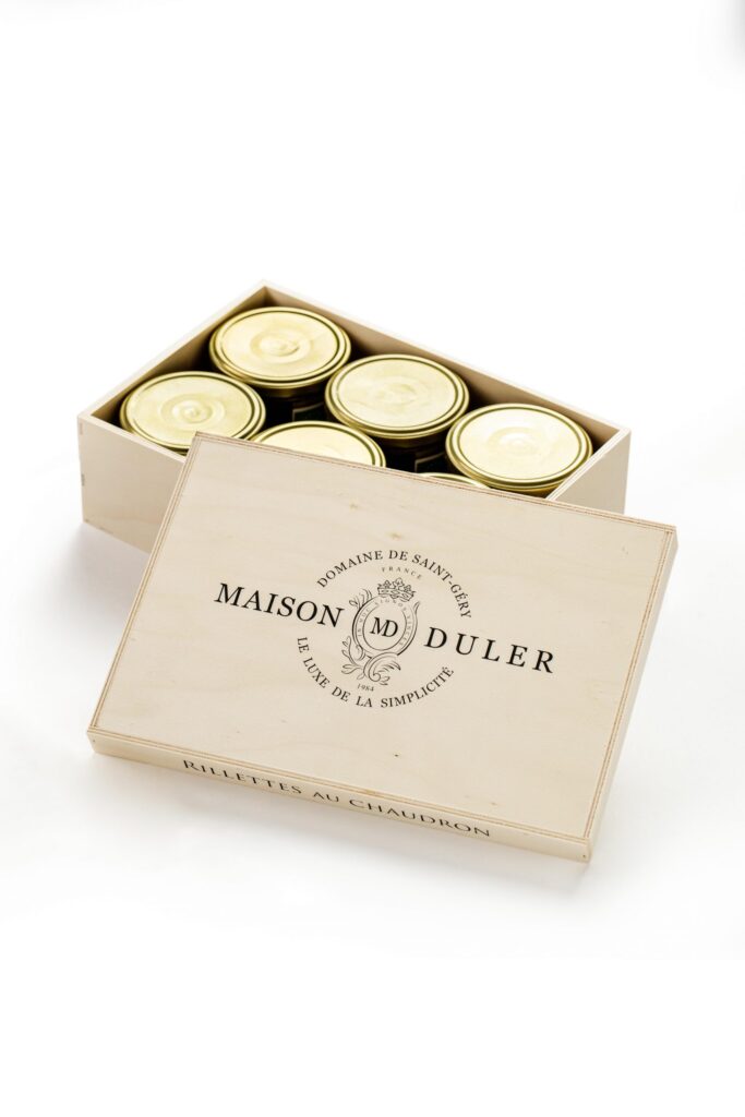 Coffret de 6 Rillettes de Porc Gascon au chaudron