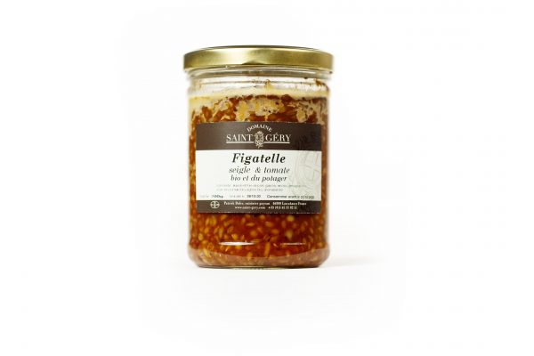 Figatelle seigle & tomate bio du potager