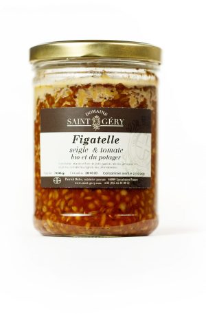 Figatelle seigle & tomate bio du potager