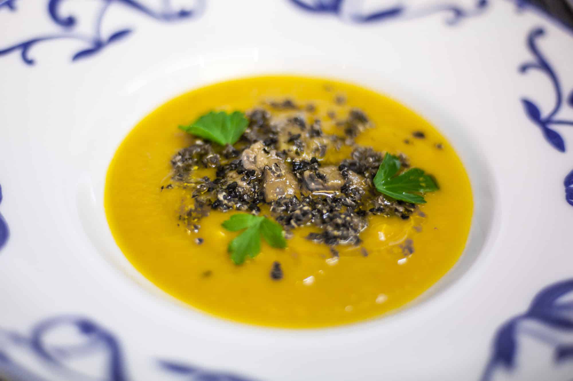 Soupe de citrouille bio