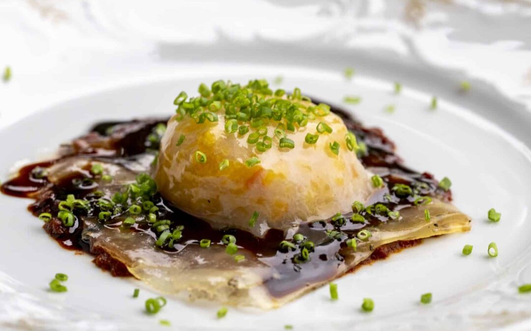 Fausse raviole de butternut