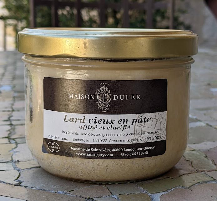 Le Lard vieux en Pâte