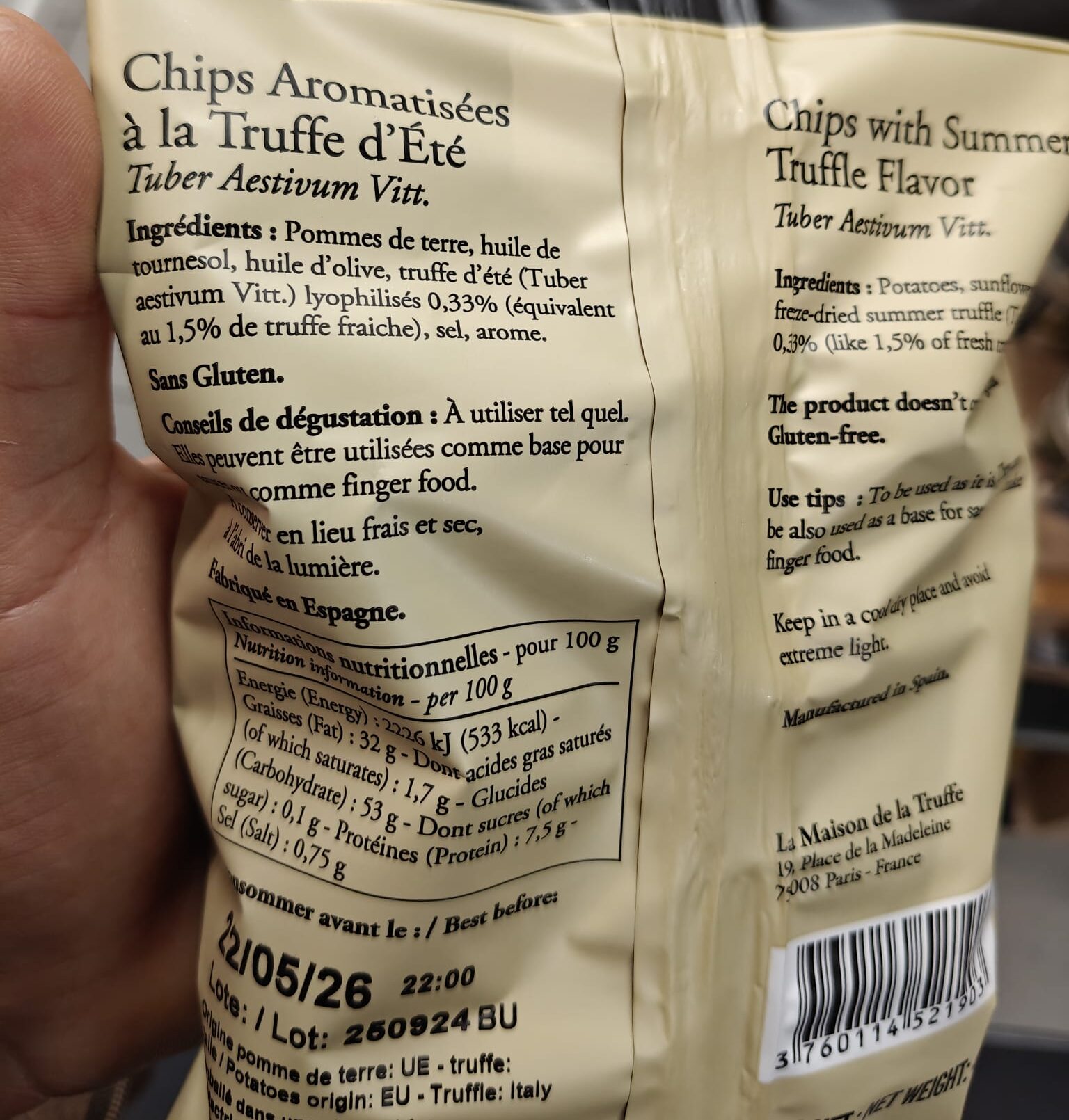 Ce que vous mangez “à la truffe” n’est probablement pas de la truffe
