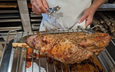 Le gigot d'agneau des truffières au cumin