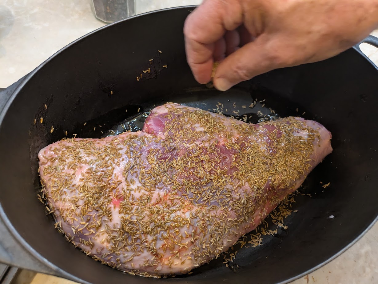 Ce gigot d'agneau des truffières dégusté presque "religieusement"
